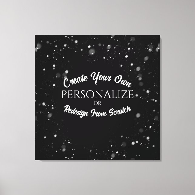 Create a Custom Personalized Canvas Print (Front)