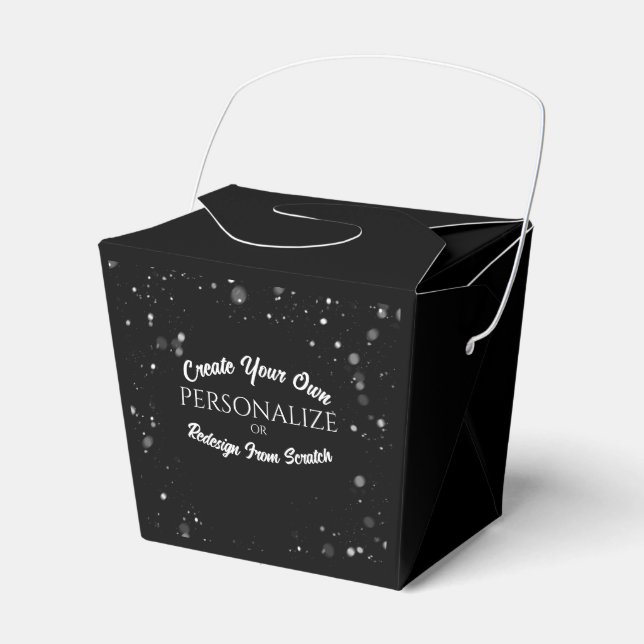Create a Custom Personalized Favor Box (Front Side)