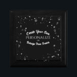 Create a Custom Personalized Gift Box<br><div class="desc">Create your own custom stuff including personalized clothing and accessories, promotional products for your small business, custom colour wedding gifts and favours, event decor and more by adding your own text and design elements and choosing your favourite fonts, colours and styles. Or, redesign this item entirely from scratch by replacing...</div>