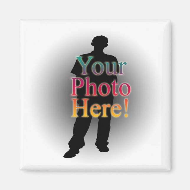 Create a Custom Personalized Photo Magnet (Front)
