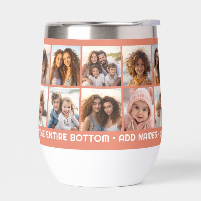 Create a Custom Photo Collage with 18 Photos (Left)