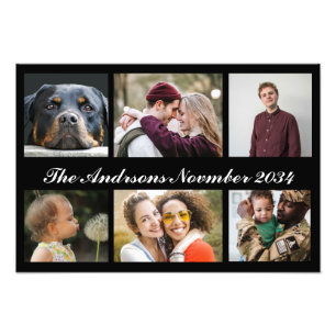 Create a Custom Photo Collage with 6 Photos 