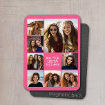 Create a Custom Photo Collage with 8 Photos Magnet<br><div class="desc">Use your favourite photo or pictures to make a fun keepsake to share with friends.</div>