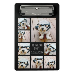 Create a Custom Photo Collage with 8 Photos Mini Clipboard