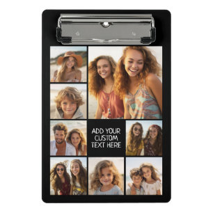 Create a Custom Photo Collage with 8 Photos Mini Clipboard