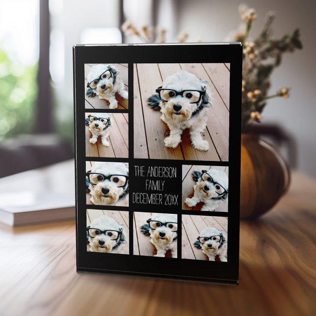 Create a Custom Picture Collage with 8 pics Photo Block (Photo Collage - Personalized Photo Block)