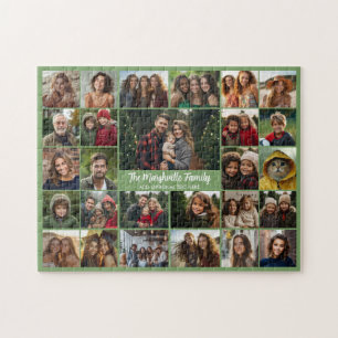 Create a Funky Photo Collage with 27 Photos Jigsaw Puzzle