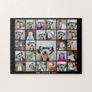 Create a Funky Photo Collage with 27 Photos Jigsaw Puzzle