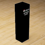 😂Create a Funny Most Likely To Be Quote Christmas Wine Box<br><div class="desc">Looking for fun, quirky, and personalized Christmas gear? Our "Most Likely To" template text is just what you need! You can transfer the design to trendy t-shirts to travel mugs and stickers, this collection is perfect for showing off your unique vibe. Tons of ideas are included here to get your...</div>