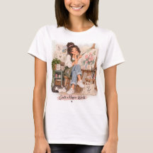 Create a Happier World Artist T-Shirt
