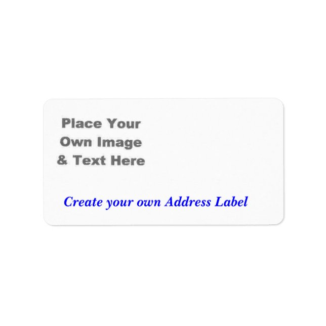 Create a Label (Front)