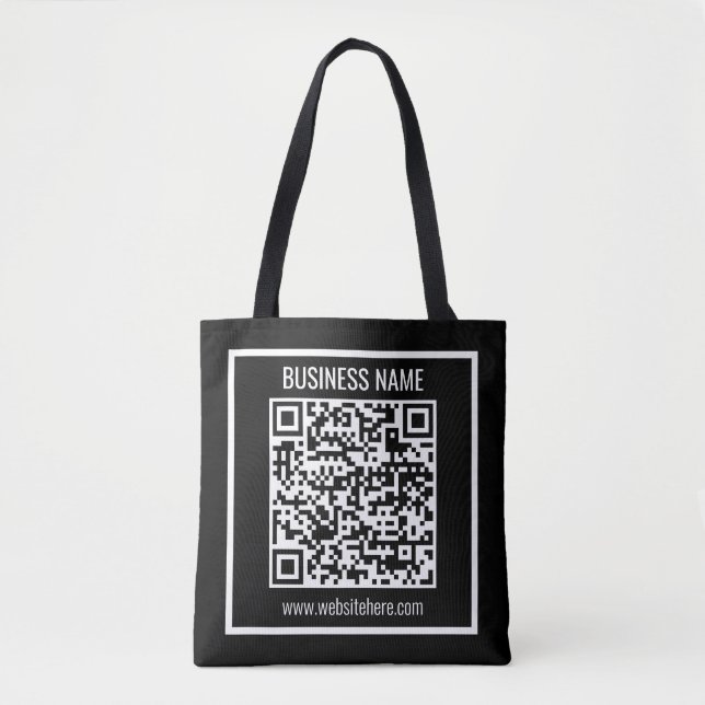 Create a Modern QR code Instantly  Tote Bag (Front)