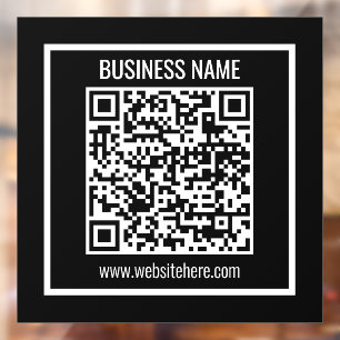 Create a Modern QR code Instantly  Window Cling