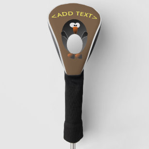 Create a Penguin Golf Golf Head Cover