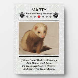 Create A Pet Memorial Photo Plaque