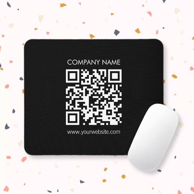 Create a QR code instantly Modern simple design Mouse Pad (Creator Uploaded)
