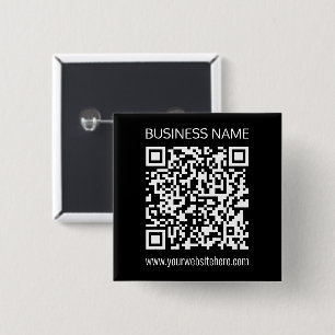 Create a QR Code Instantly with Your Website’s URL 2 Inch Square Button