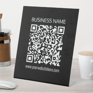 Create a QR Code Instantly with Your Website’s URL Pedestal Sign