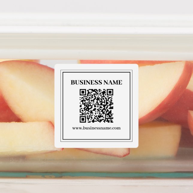 Create a Scannable QR code | Black & White (Affixed)