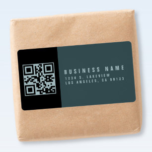 Create a Scannable QR Code Modern Return Address