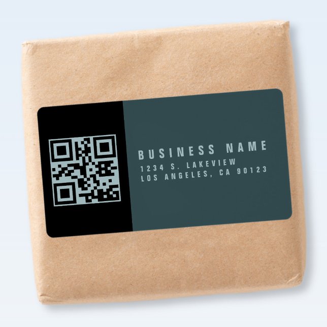 Create a Scannable QR Code | Modern Return Address (Creator Uploaded)