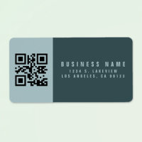 Create a Scannable QR Code | Modern Return Address