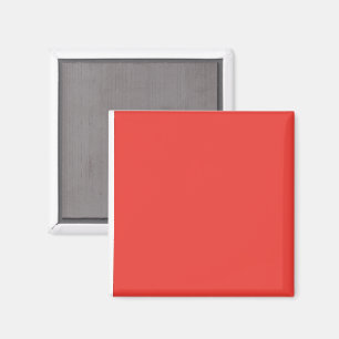 Create a Striking Red Background with White Border Magnet