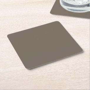 Create a Stylish Living Space with a Brown Wall an Square Paper Coaster