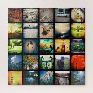 Create a unique and original instagram jigsaw puzzle