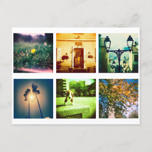 Create a unique and original instagram postcard