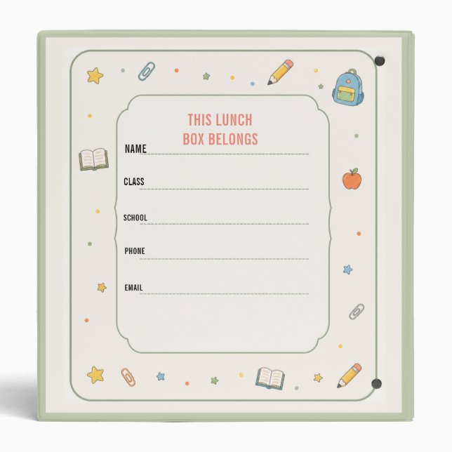 Create a vertical 9:16 cinematic medical animation binder (Back)