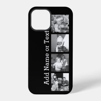 Create an Instagram Collage with 4 photos - Black iPhone 12 Pro Case