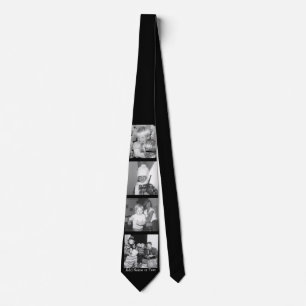 Create an Instagram Collage with 4 photos - black Tie