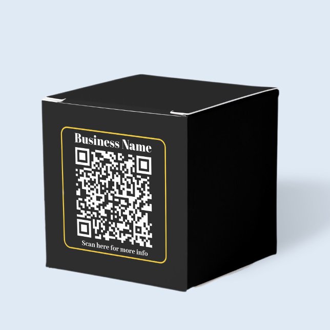Create an Instantly Scannable Business QR code Favor Box (Creator Uploaded)