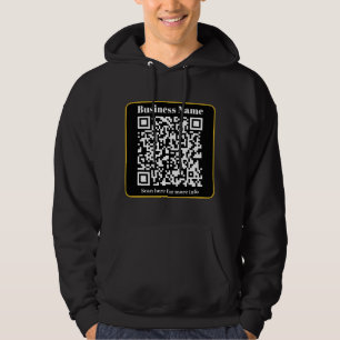 Create an Instantly Scannable Business QR code Hoodie