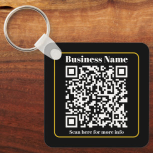 Create an Instantly Scannable Business QR code Keychain
