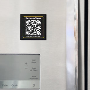 Create an Instantly Scannable Business QR code Magnet