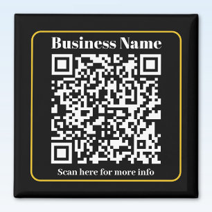 Create an Instantly Scannable Business QR code Magnet
