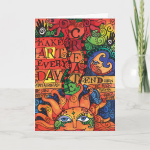 Create Art Every Day Card