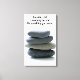 Create Balance Wrapped Canvas