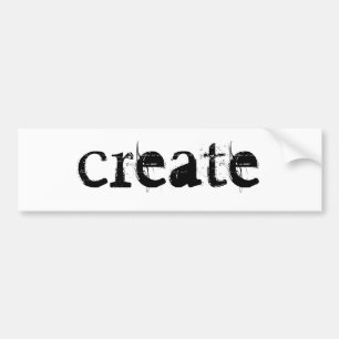 create bumper sticker