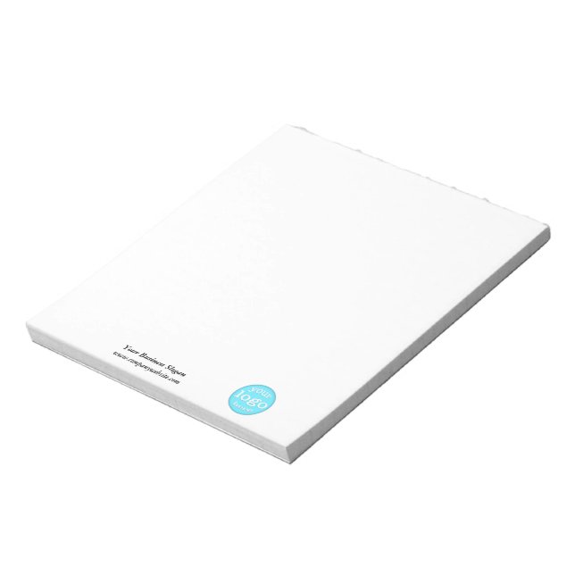 Create Company Business Logo Office Promotional Notepad (Rotated)