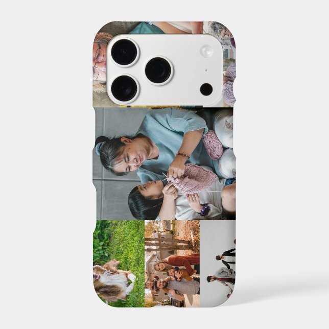 Create Custom 6 Photo Collage (Back)