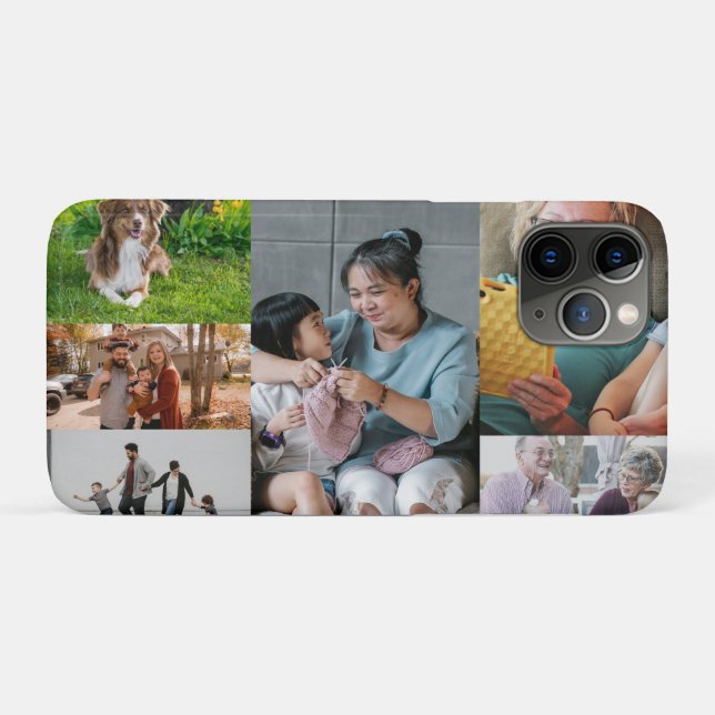 Create Custom 6 Photo Collage Case-Mate iPhone Case (Back (Horizontal))
