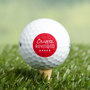 Create Custom Name Best Golfer's Golf Balls
