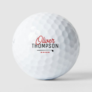 Create Custom Name Golf Ball for Dad Golfer