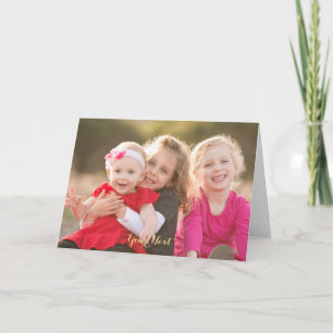 Create Custom Personalized Photo Greeting Card