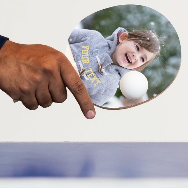 Create Custom Personalized Photo Text Table Tennis Ping Pong Paddle (Create Custom Personalized Photo Text Table Tennis Ping Pong Paddle)