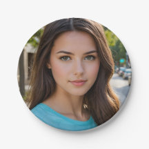 create Custom Photo Paper Plate, easy edit