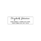 Create Custom Simple Elegant Name Return Address